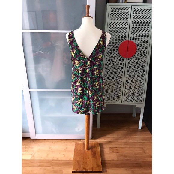 Tildon Stained Glass Crystal Printed Shift Dress - Picture 2 of 6